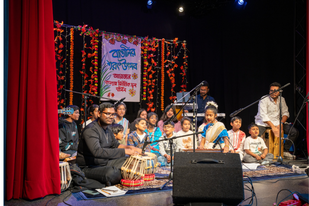 Live student music performance in Berlin